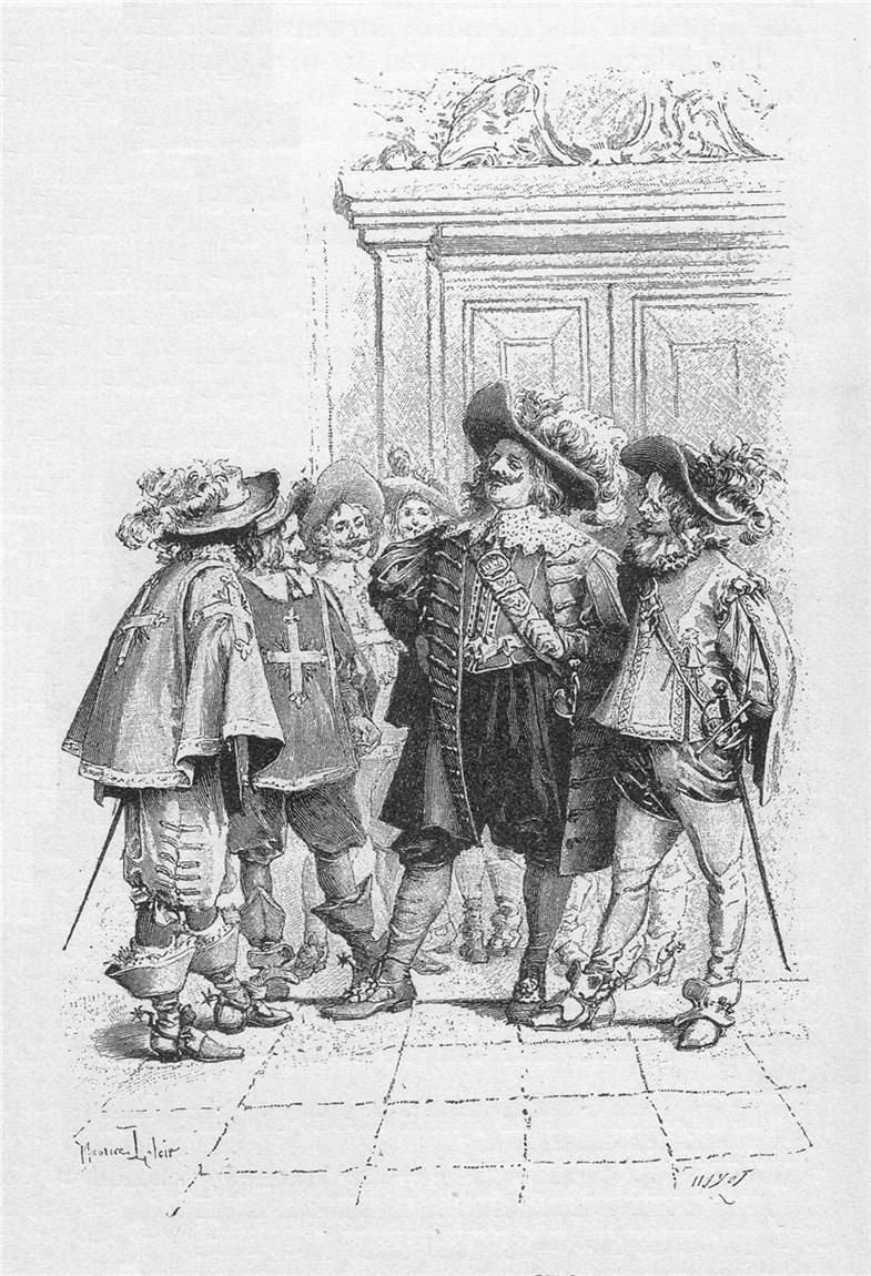 Морис Лелуар три мушкетера