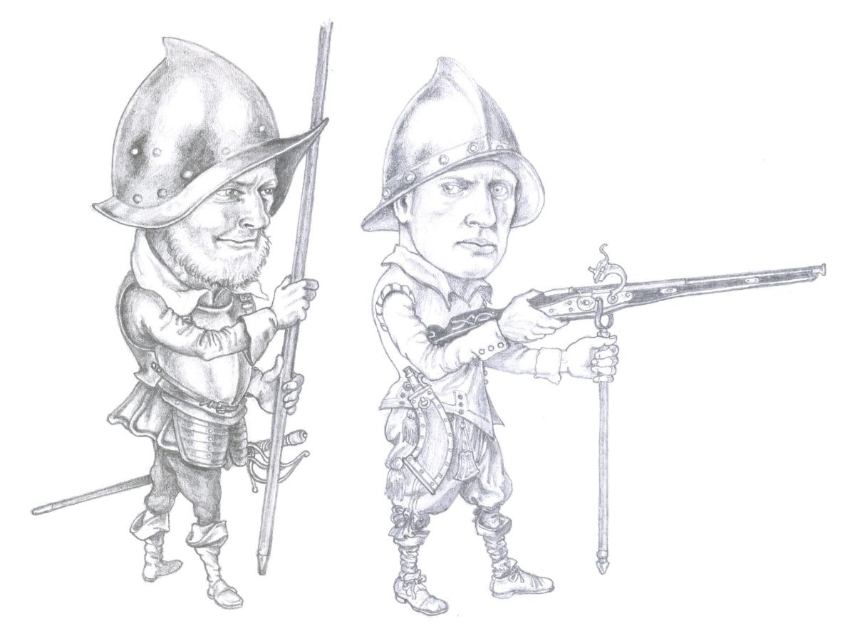 Раскраска Дартаньян три мушкетера