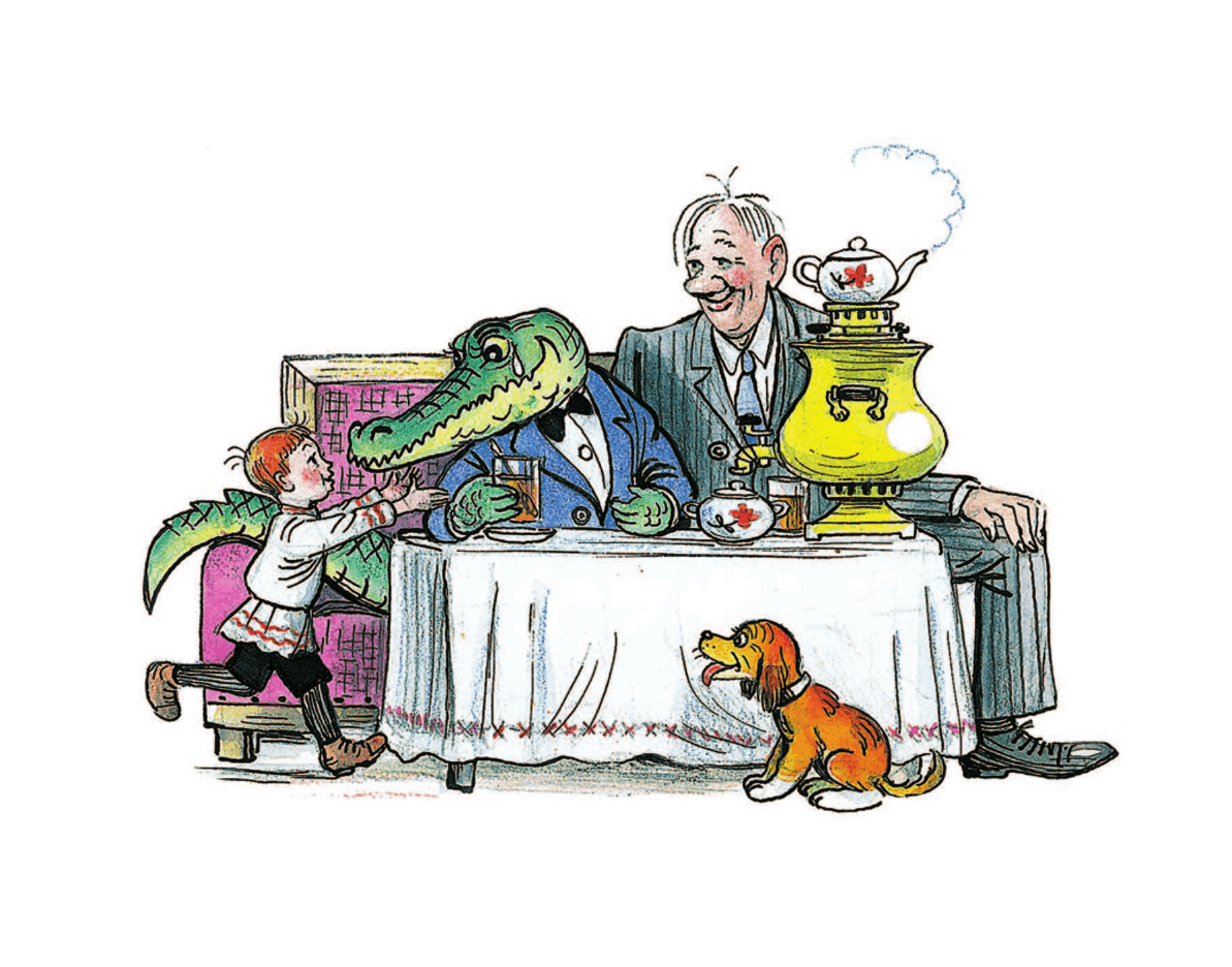 Чуковский крокодил первое издание