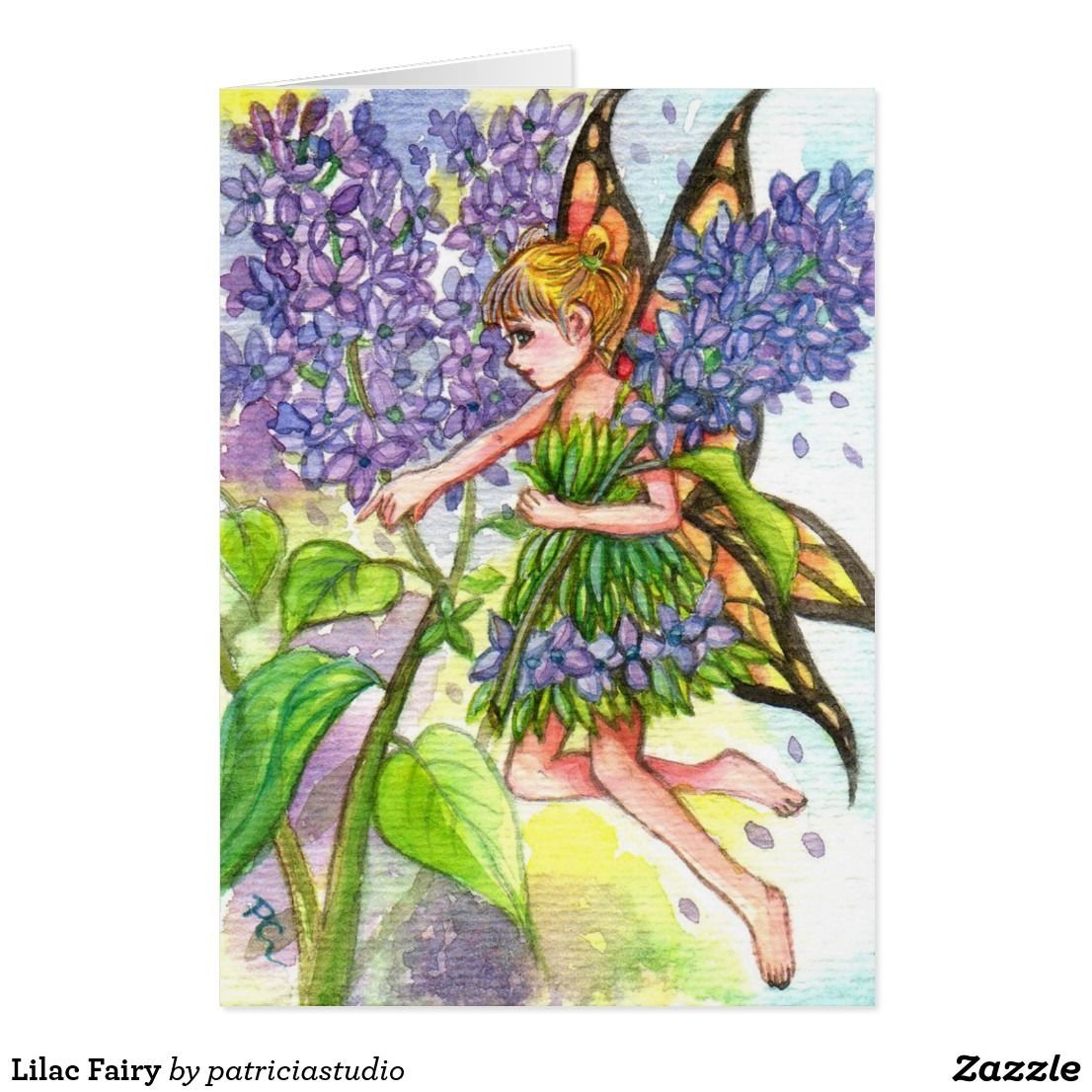 Фея сирени рисунок