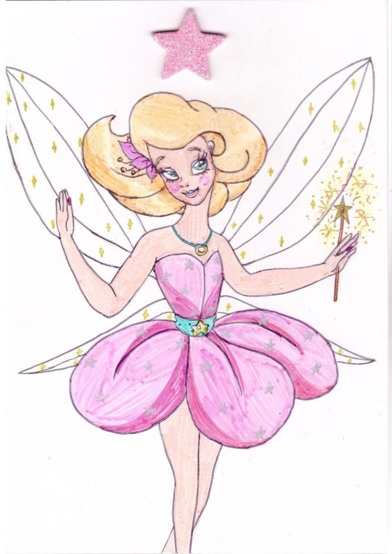 Вышивка лентами феи