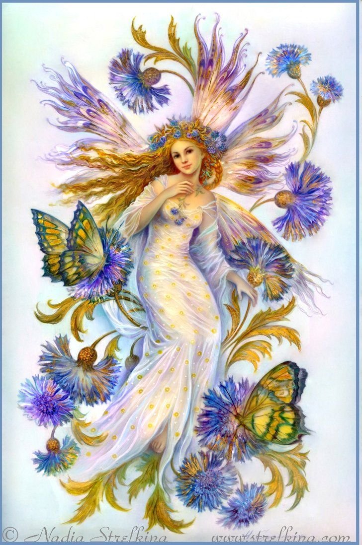 Раскраски эльфы и феи