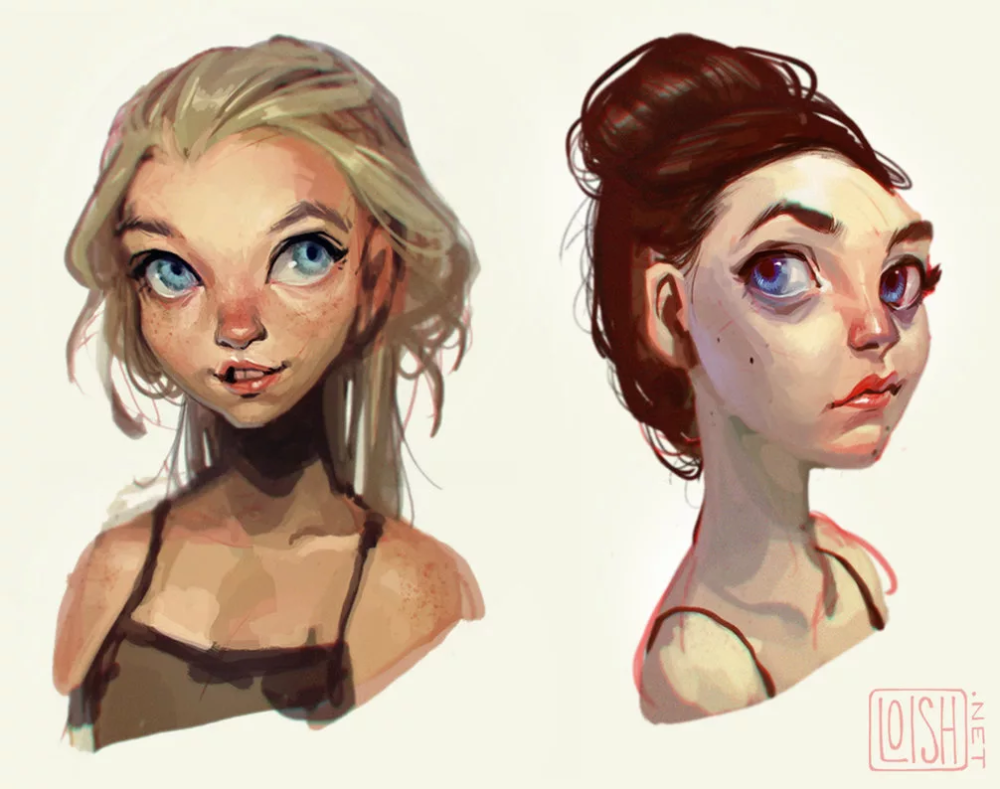 Стилизованные портреты