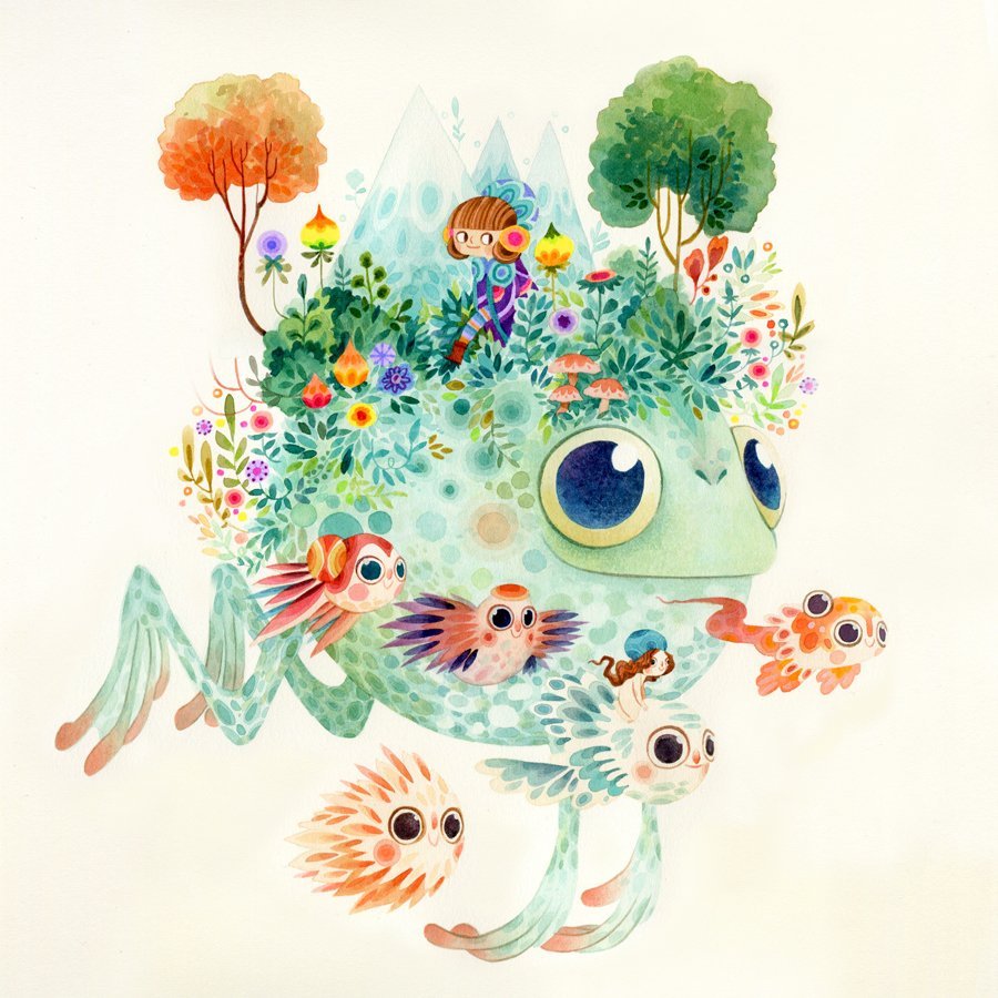 Lorena Alvarez Gomez иллюстрации