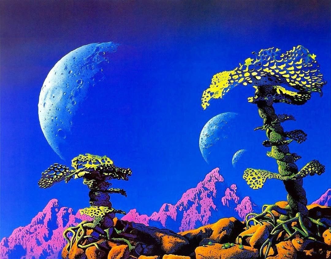 Фантастический пейзаж в живописи