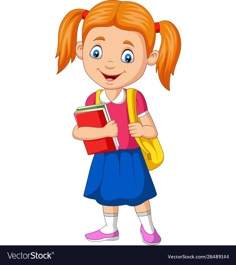 Нарисованные школьники