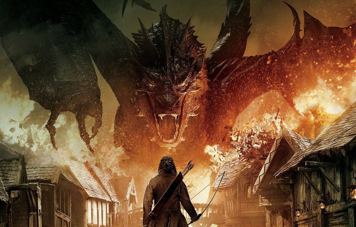 Смауг иллюстрации