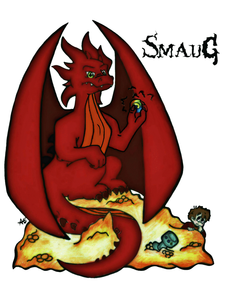 Смауг стикер