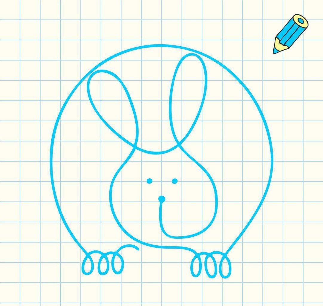 Рисование одной линией не отрывая руки