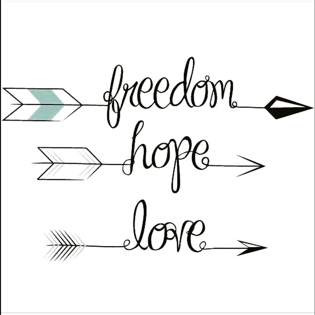 Hope тату эскиз