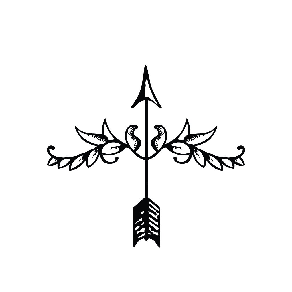Маленькие тату стрелы эскиз