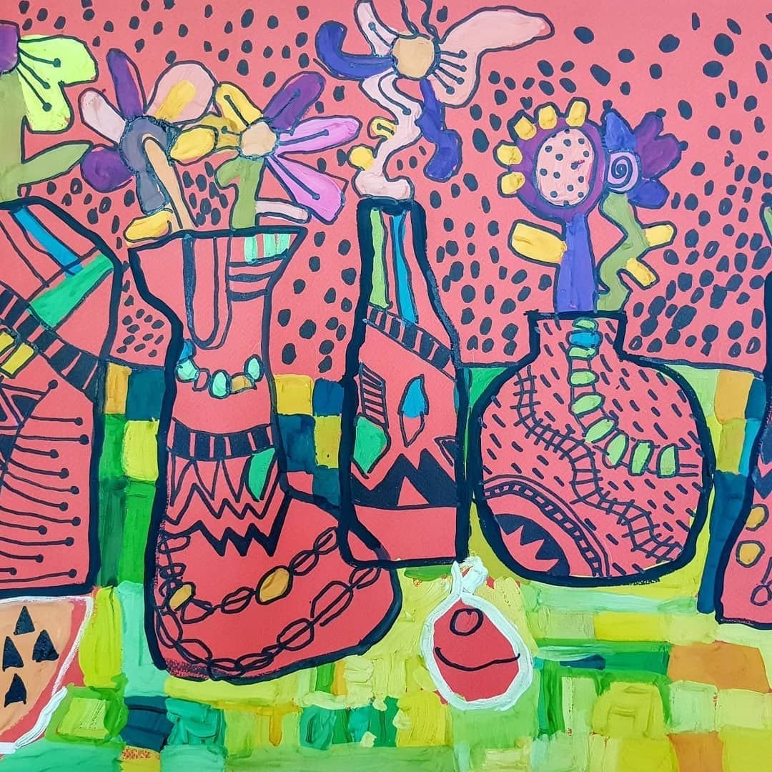 Декоративный натюрморт Рой Лихтенштейн