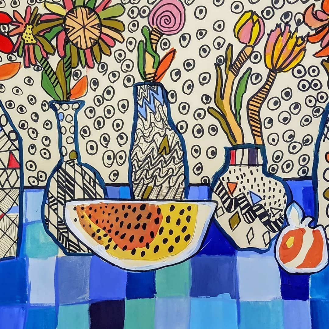 Натюрморт абстракция