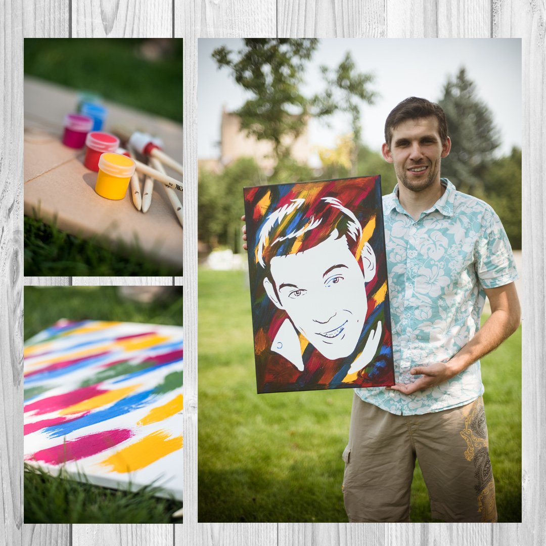 Флип-флоп портрет