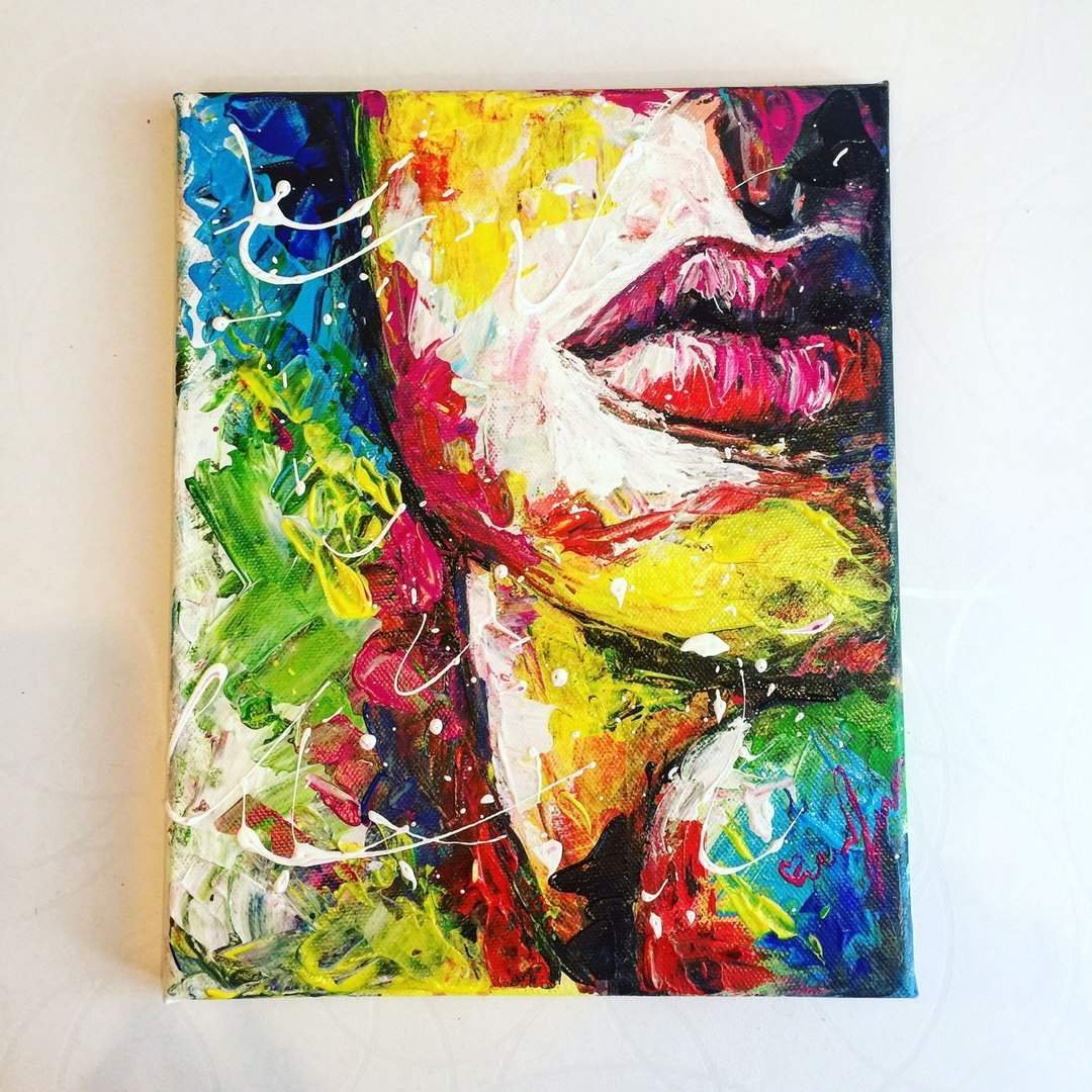 Акриловые краски для рисования на холсте