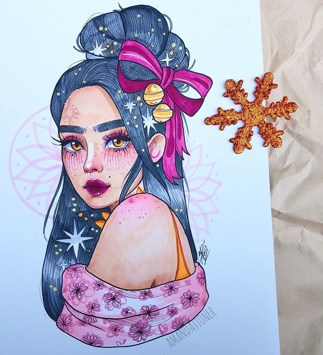 Необычные Вдохновляющие рисунки