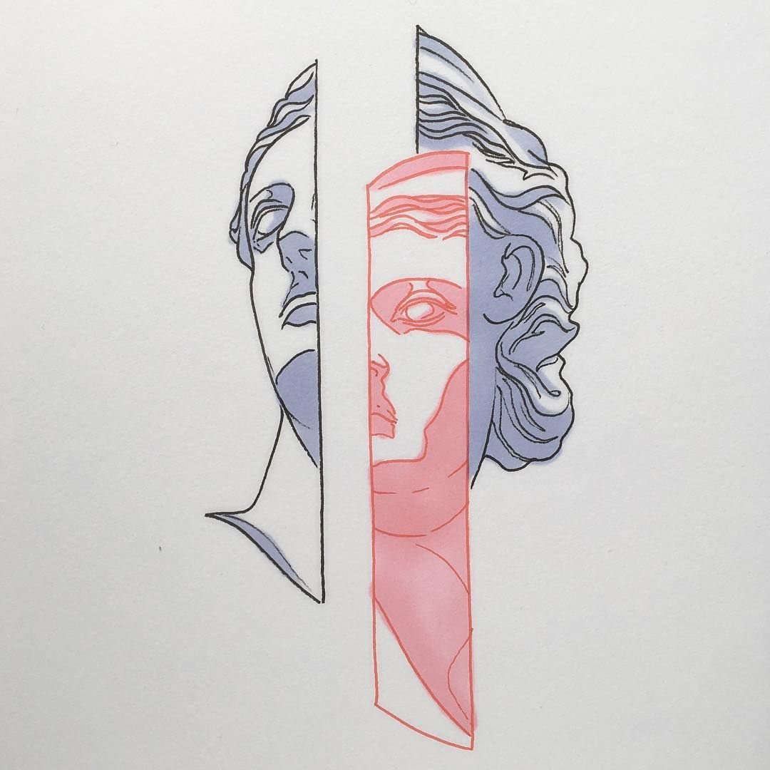 Иллюстрации маркерами