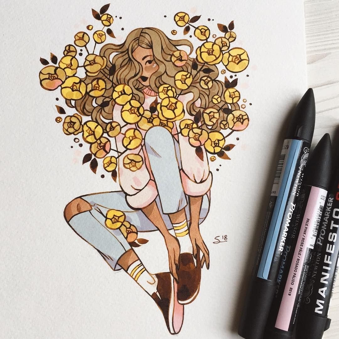 Зарисовки мелких растений