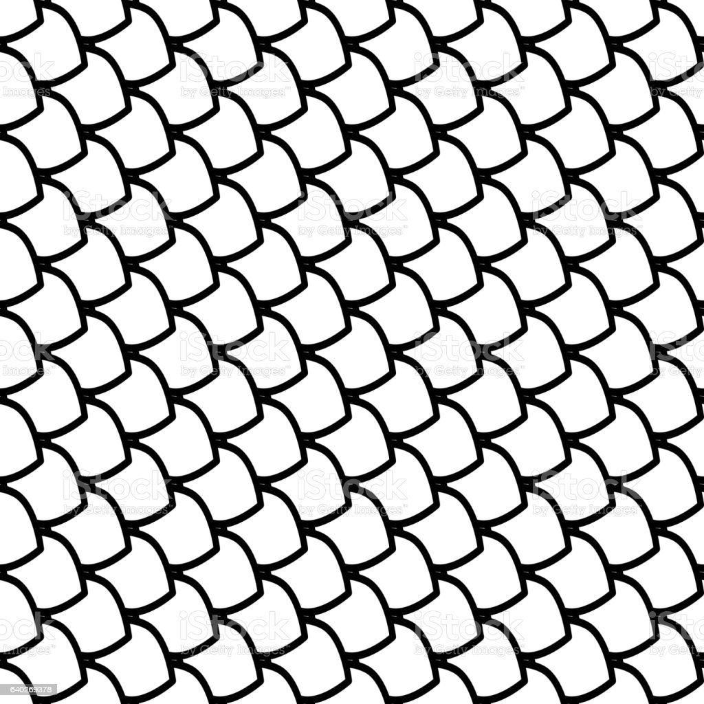 Чешуя силуэт