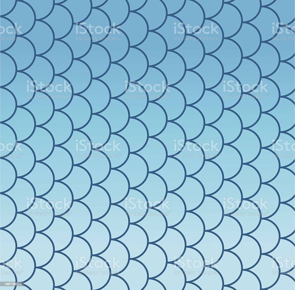 Чешуя рыбы вектор