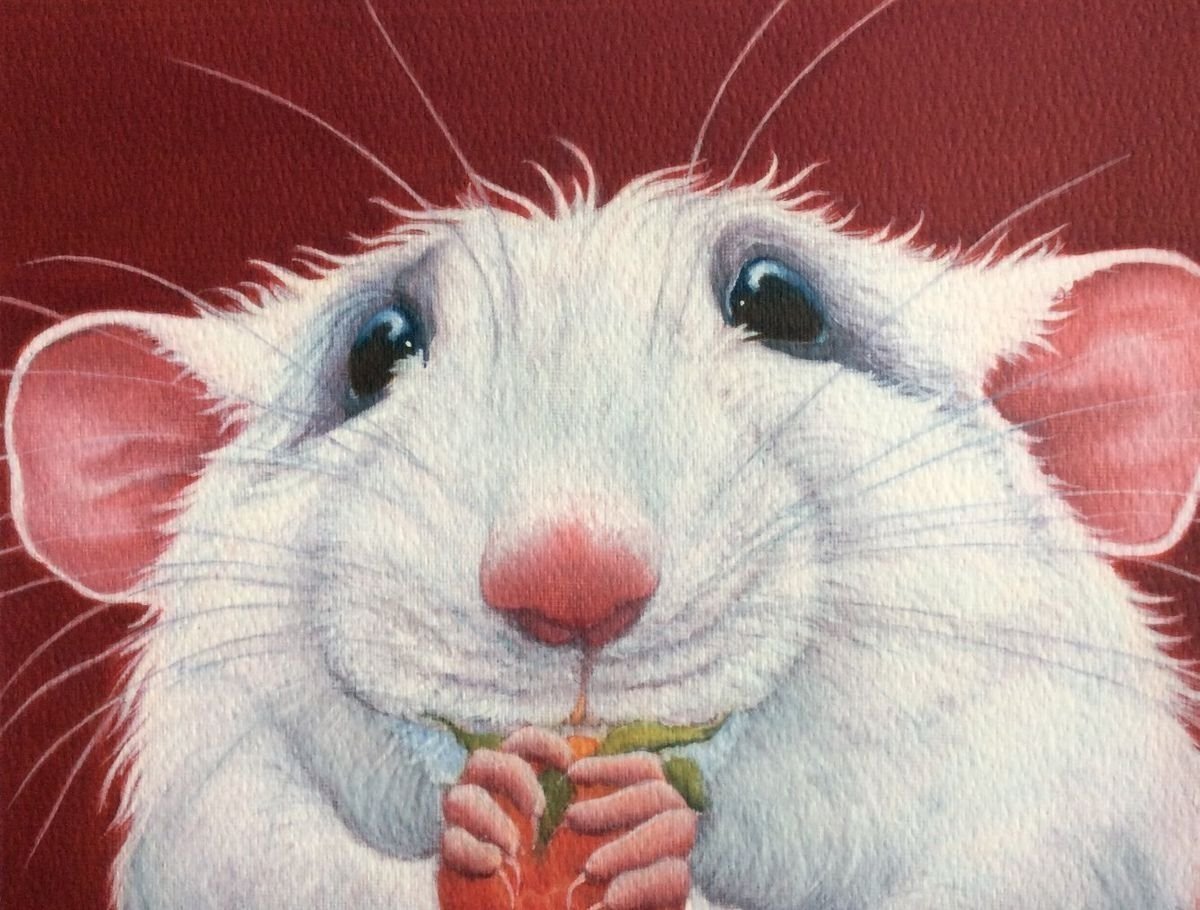 Эмоции персонажа хомяк