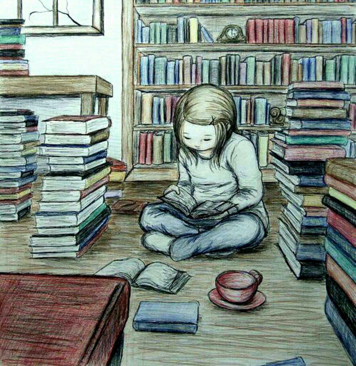 Нарисовать рисунок библиотеку. Чтение книг. Книжная иллюстрация. Библиотека рисунок. Иллюстрации к книгам.