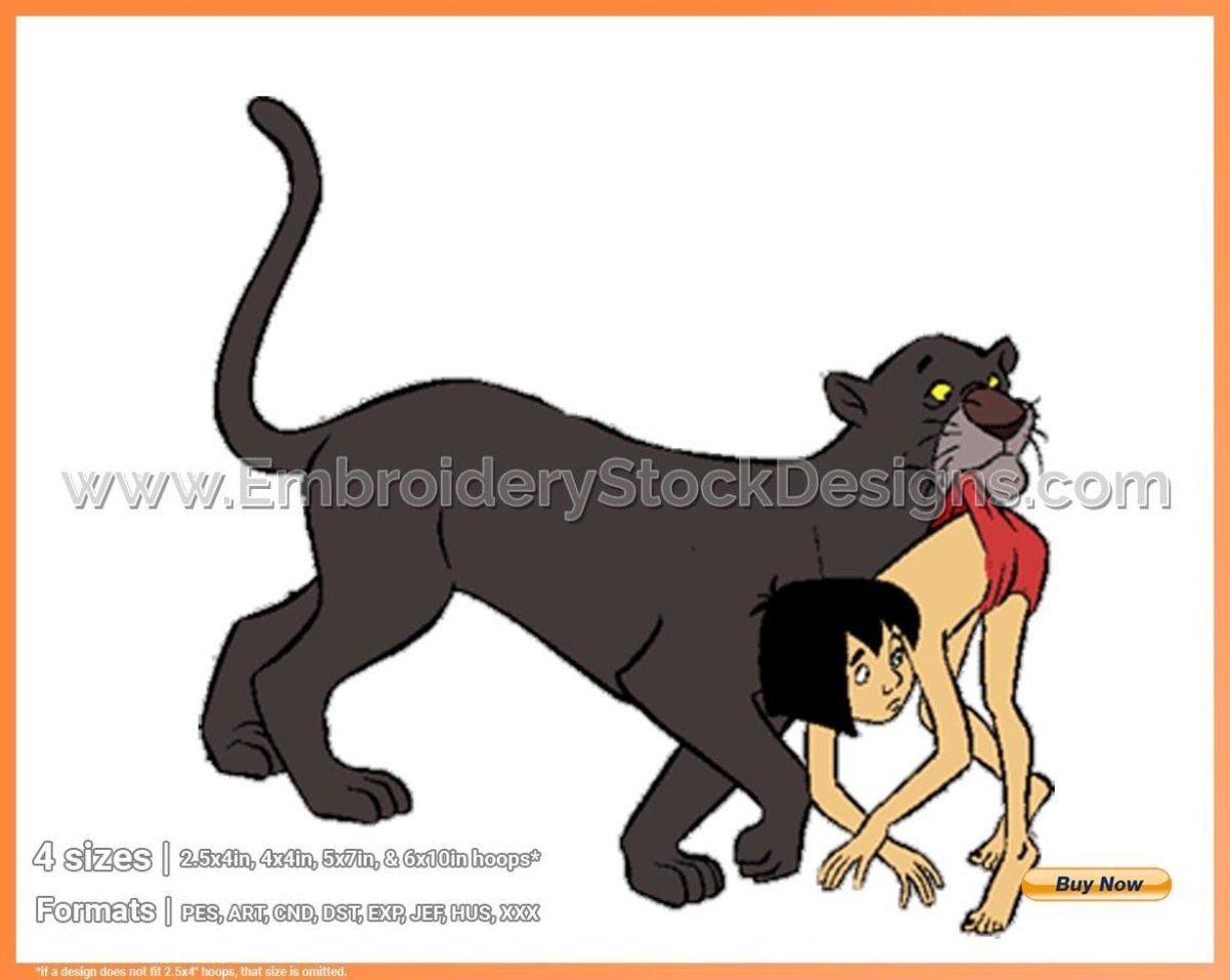 Книга джунглей Багира и Шерхан