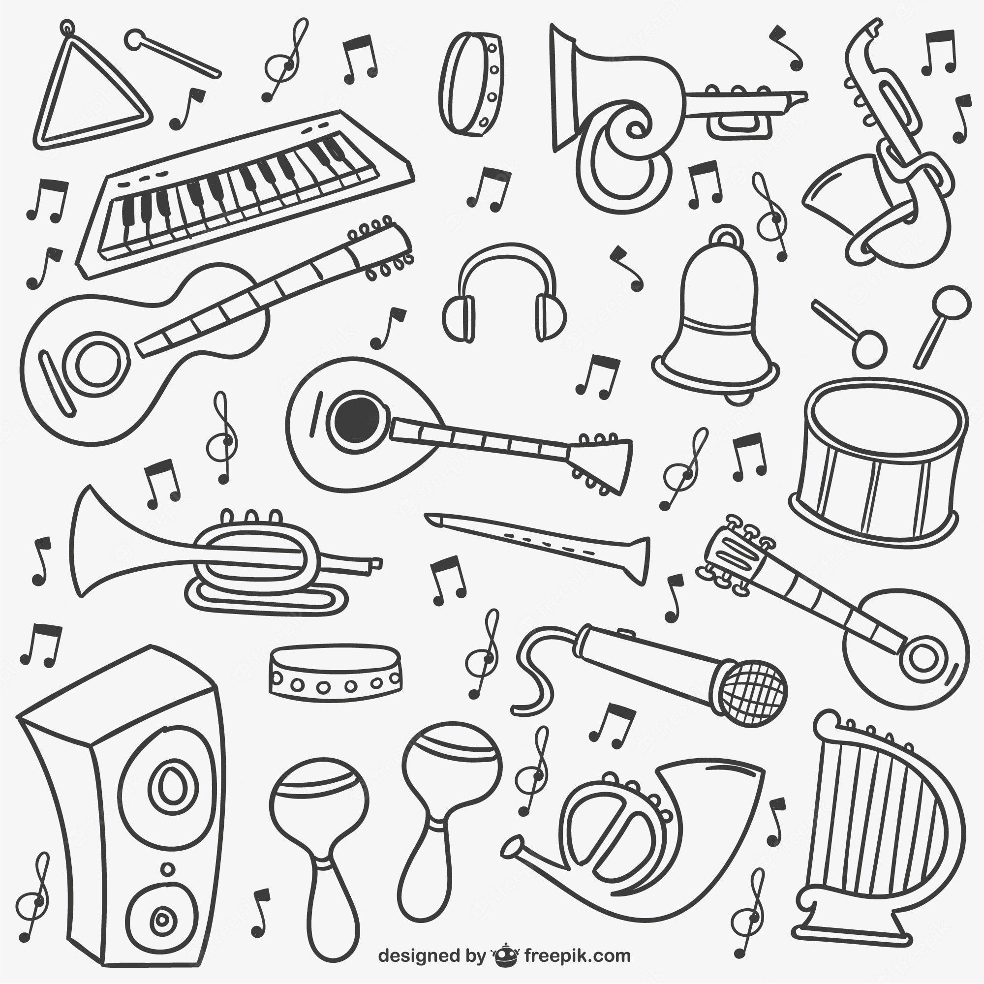 Распечатать музыкальный инструмент. Рисование музыкальные инструменты. Раскраска музыкальные инструменты для детей. Музыкальные инструменты рисовать. Раскраска для малышей музыкальные инструменты.