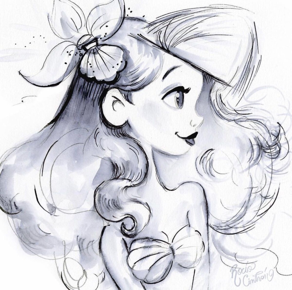 Рисунки карандашом мультики Дисней