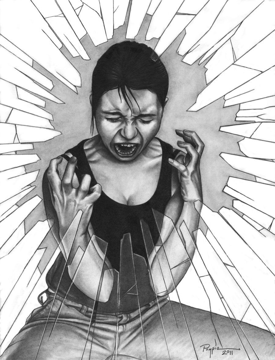 Злость рисунок