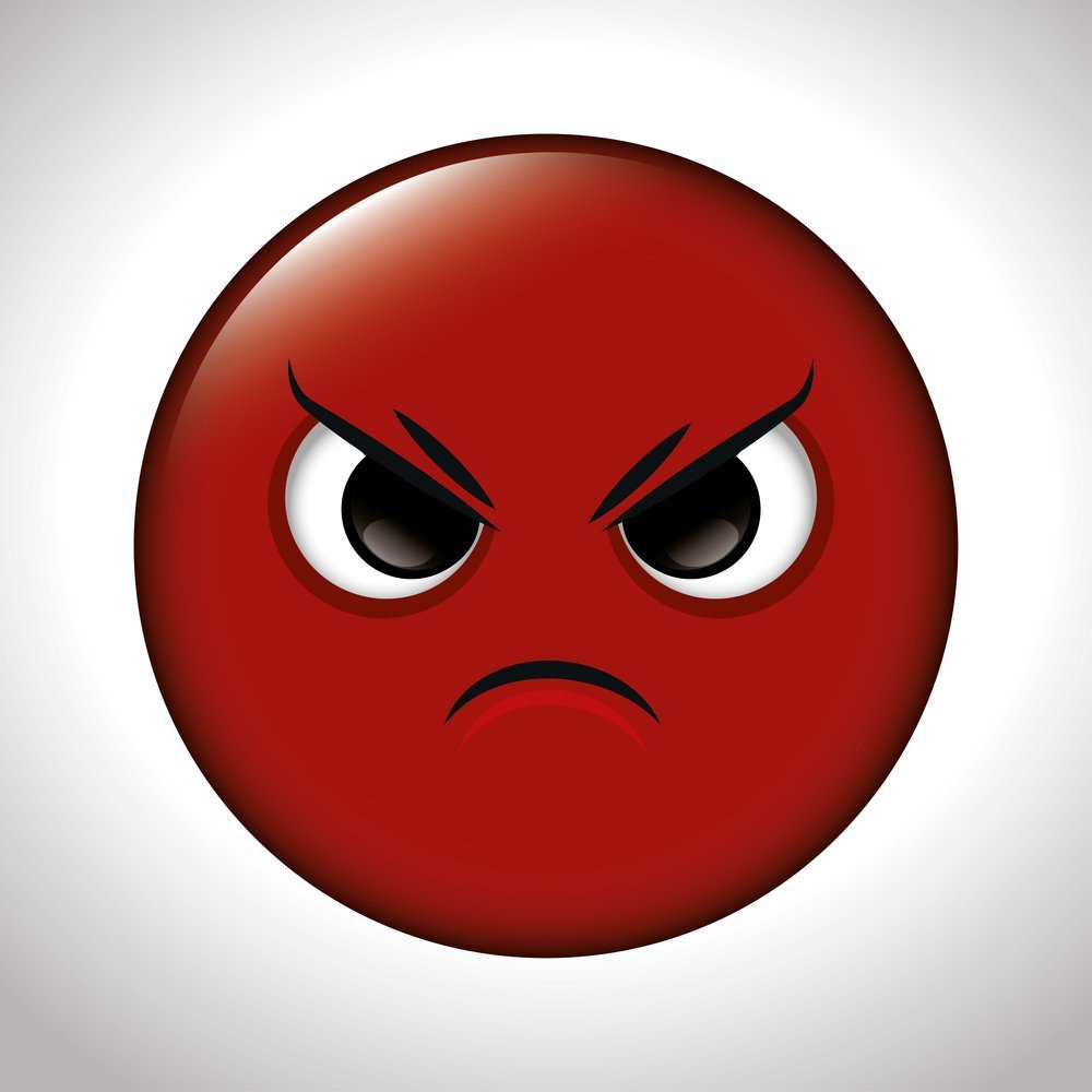 Кричащий от боли человек