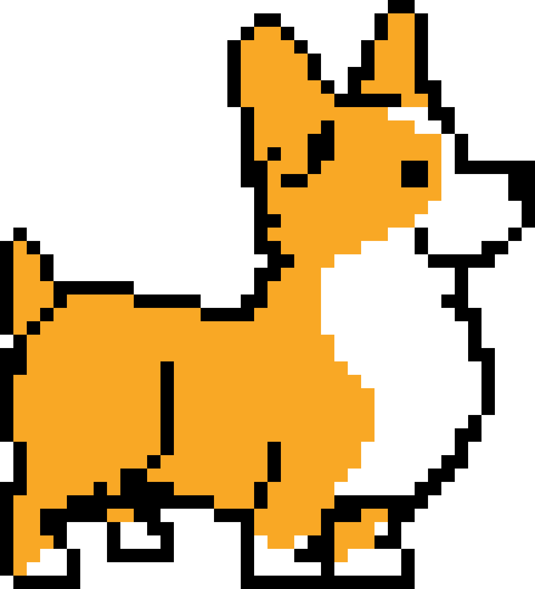 Лис для вышивания крестиком