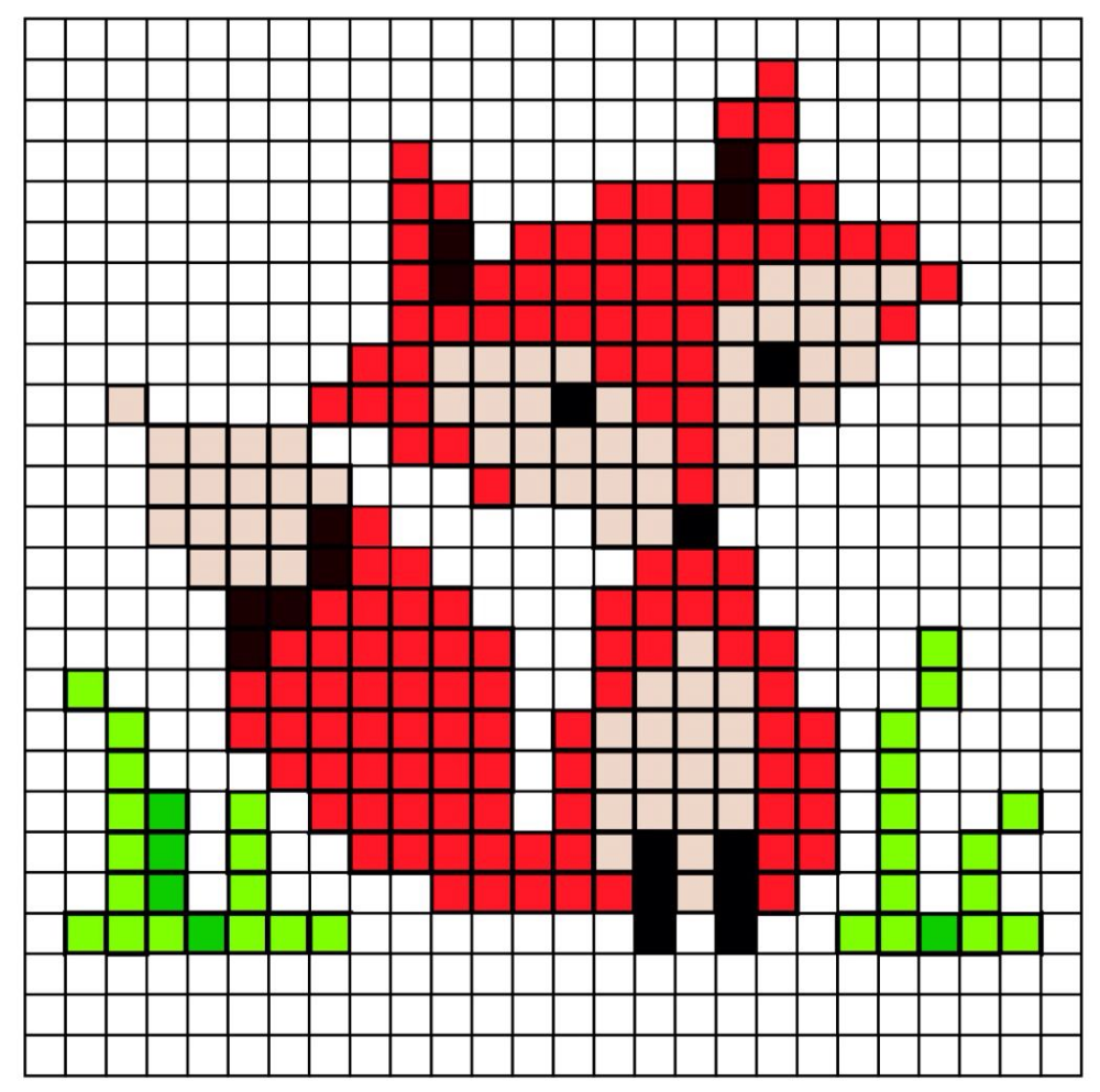 Корги 20*20 пикселей