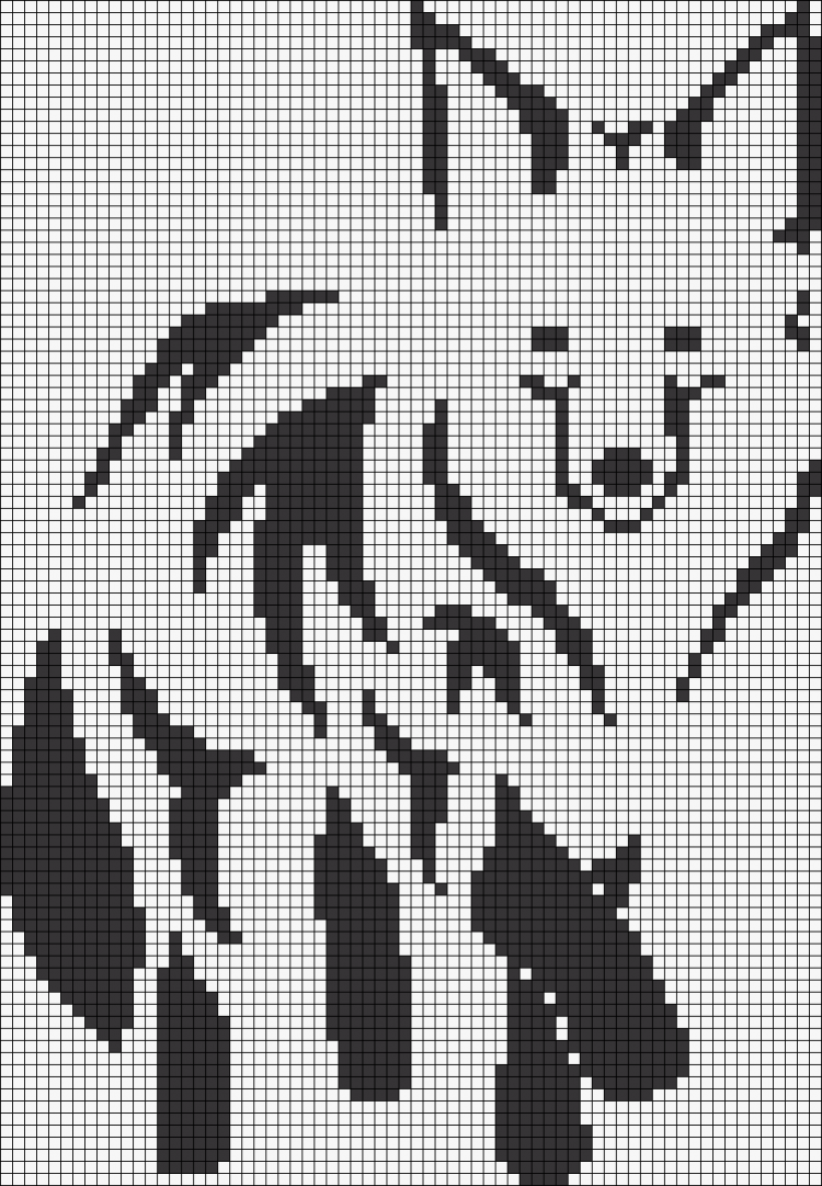 Пиксель арт животные