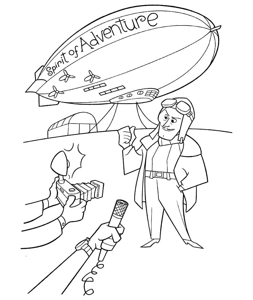 Путешествие Гулливера раскраска