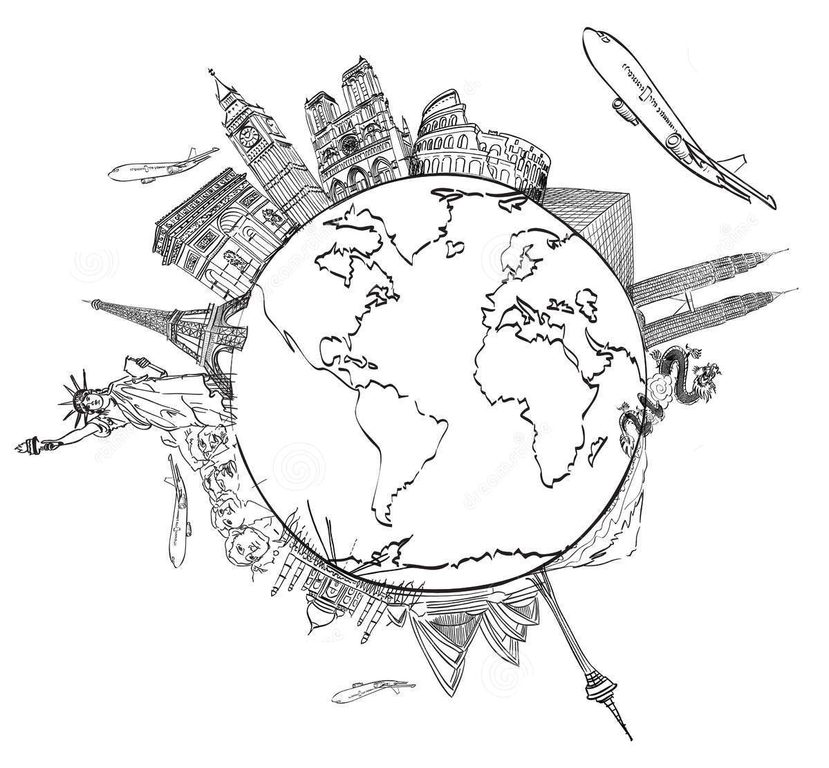 Эскиз путешествие