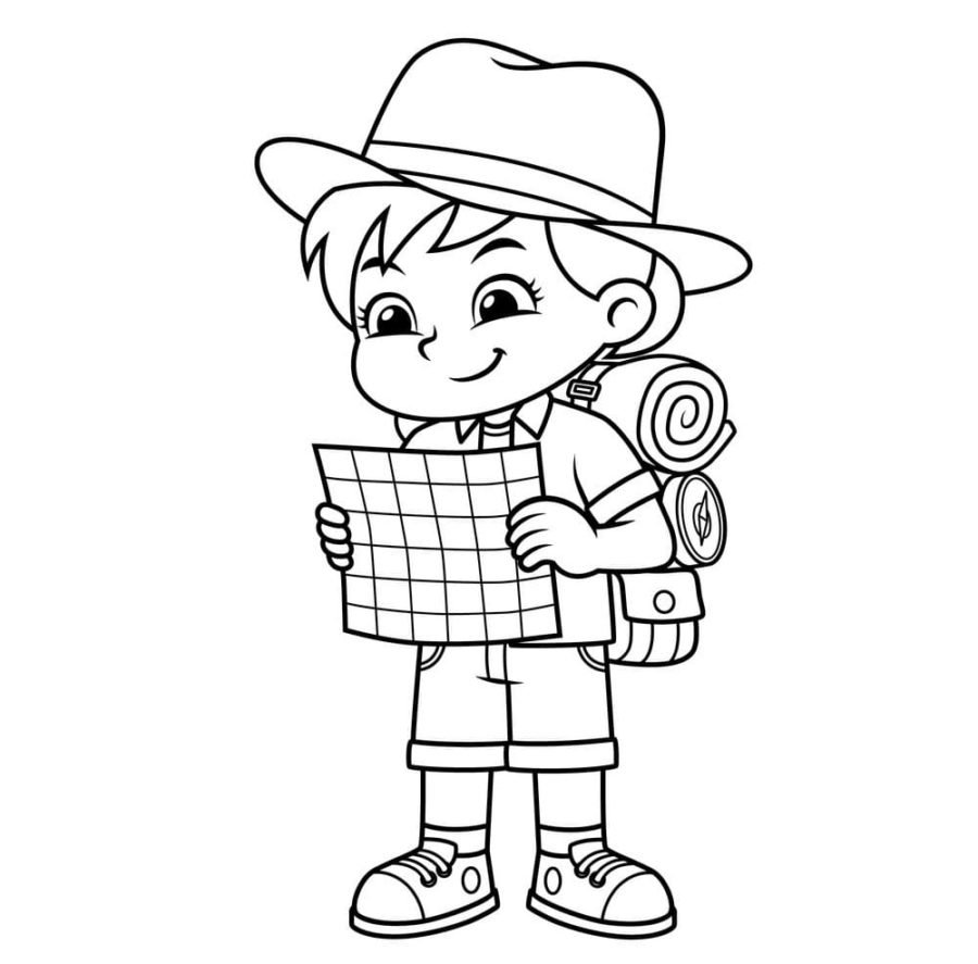 Раскраска Авраам и Сарра