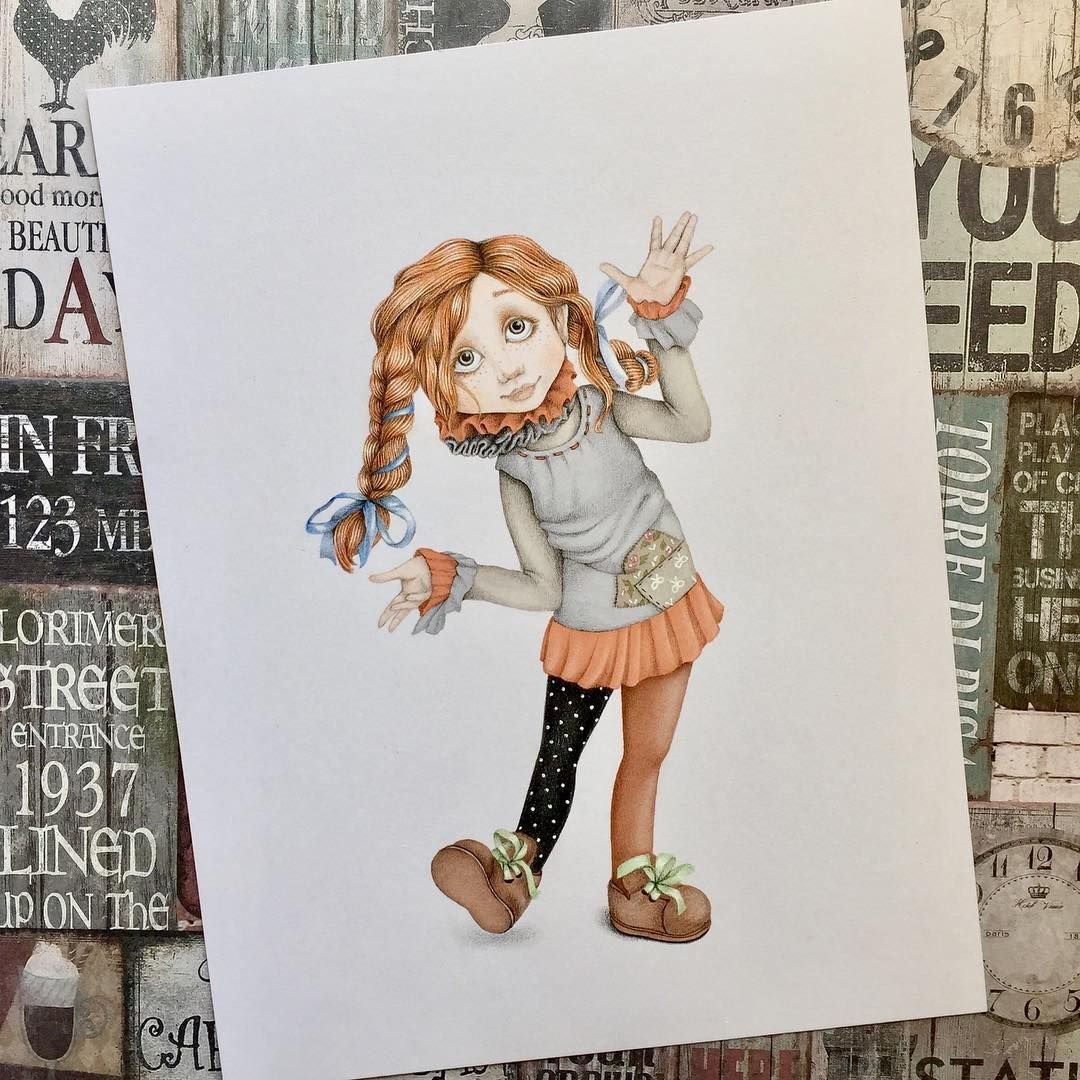 Одежда Пеппи длинный чулок рисунок