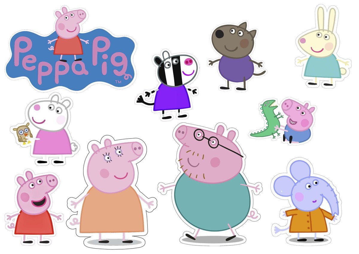 Свинка Пеппа и её семья
