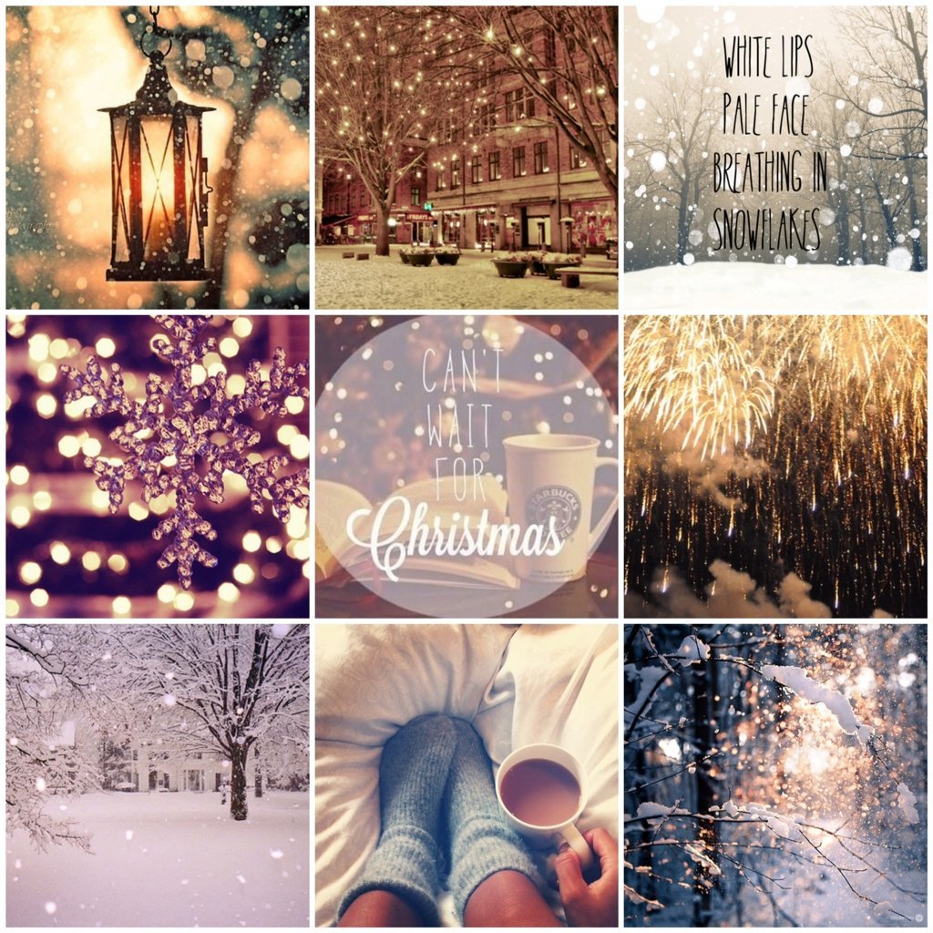 Зимний коллаж