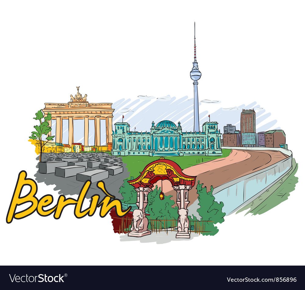 Берлин рисунок