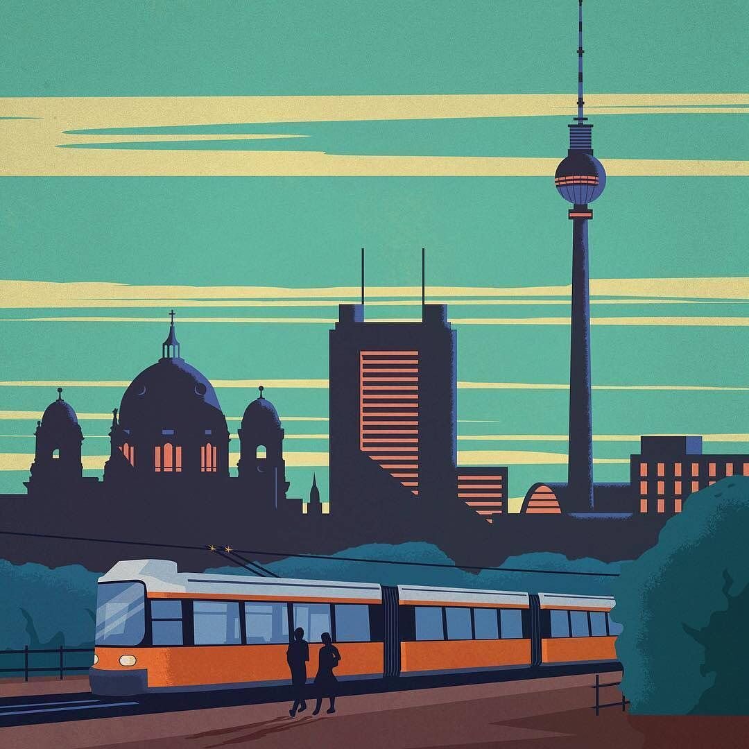 Плакат Berlin
