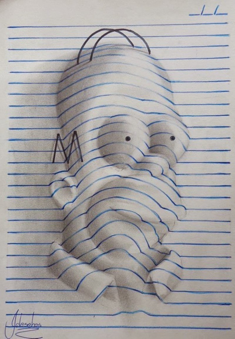 Объемные рисунки