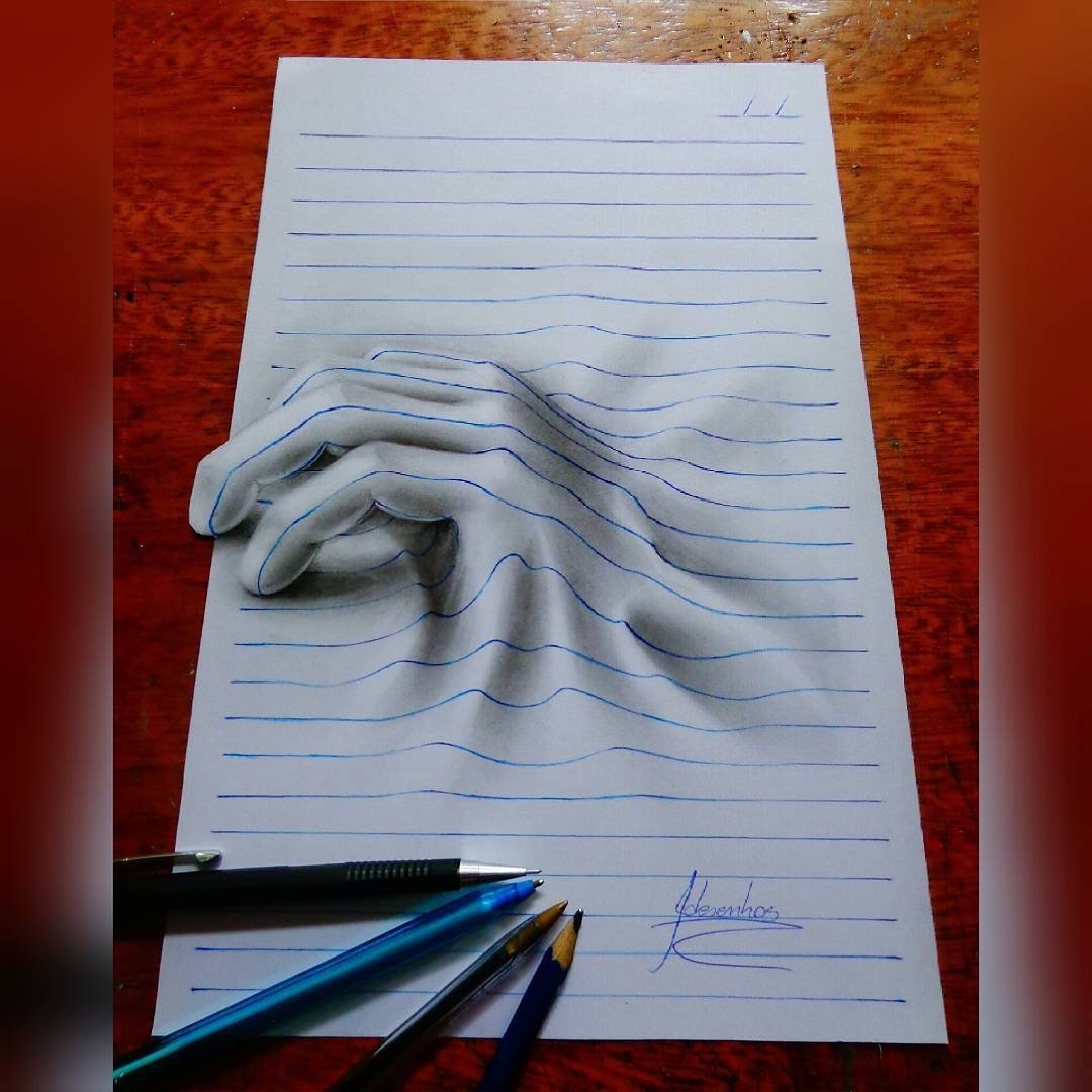 Объемные рисунки