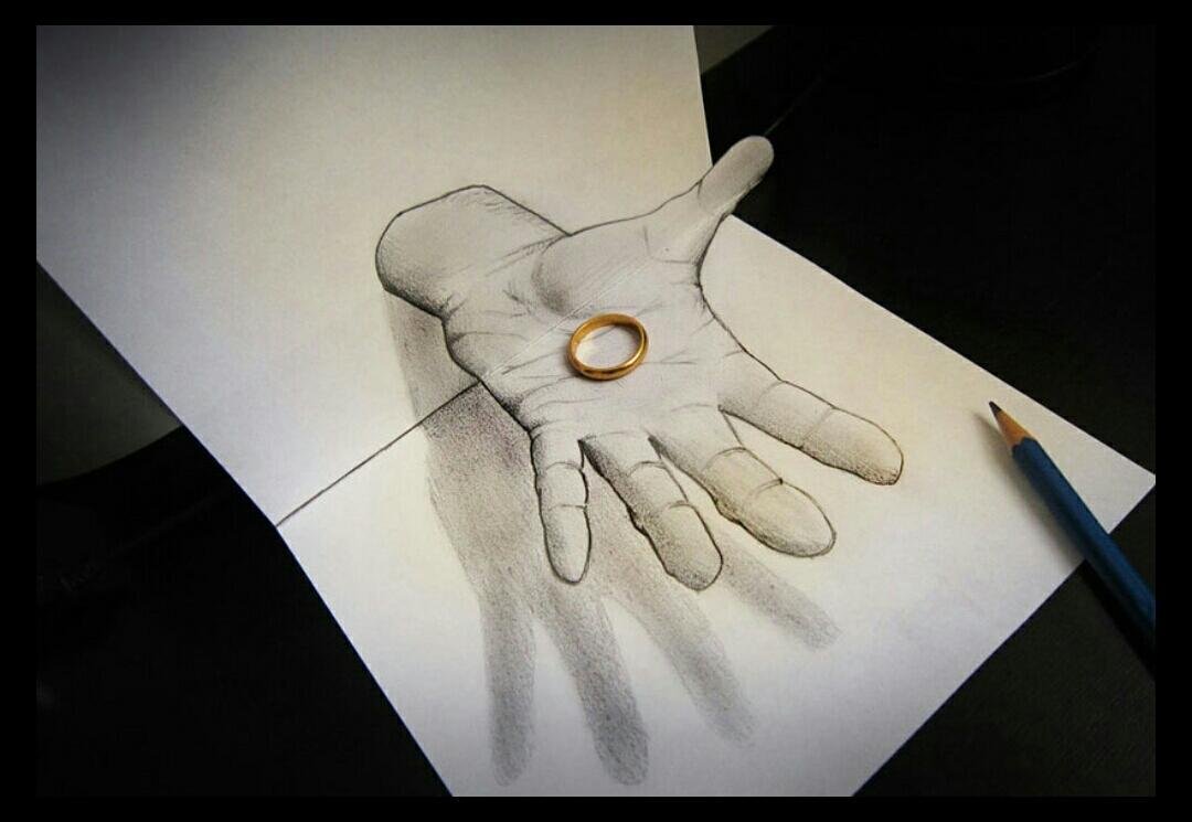 Объемные рисунки