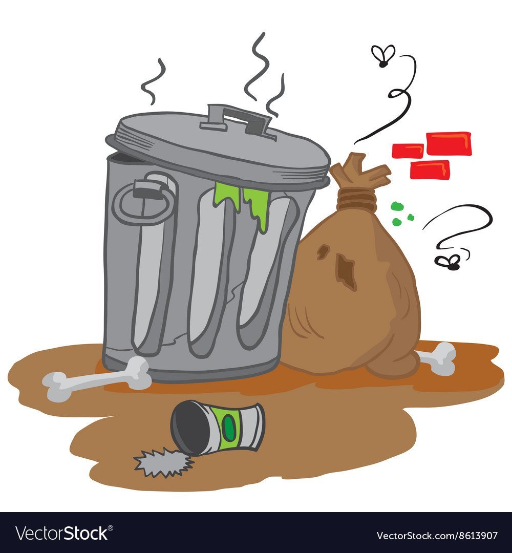 Мусор мультяшка