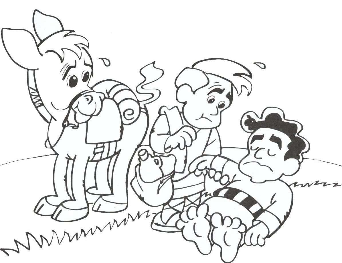 Раскраска доброта для детей