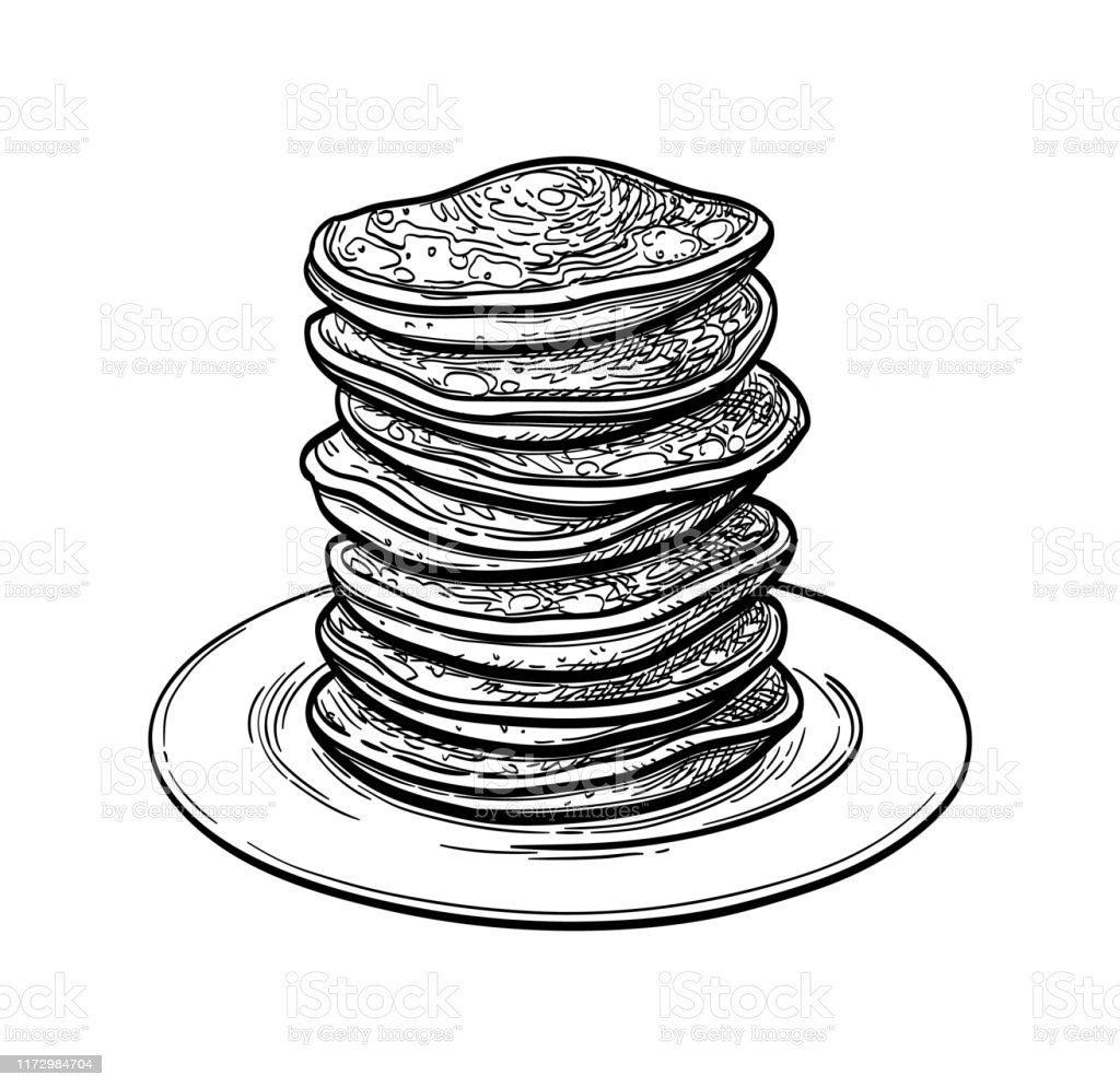 Масленица раскраска