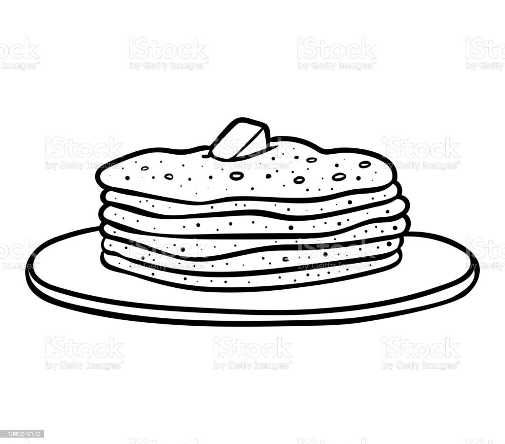 Раскраска Масленица для детей