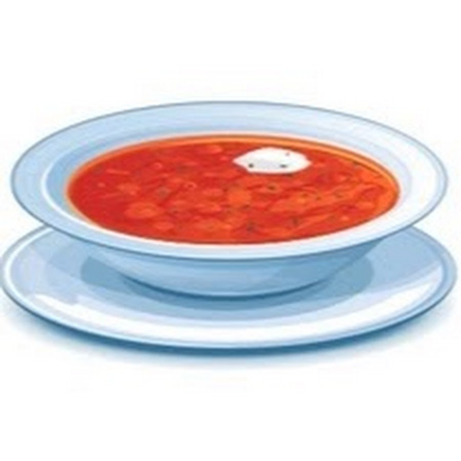 Борщ мультяшный